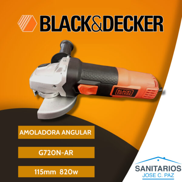 AMOLAD.ANG. BLACK&DECKER 820W BBG720N-AR